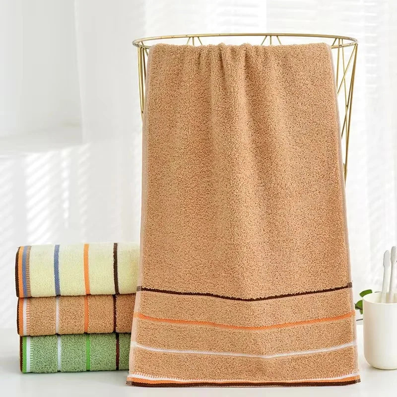 1PC Thickened Absorbent Bath Towel – Soft Face Towel for Home Use