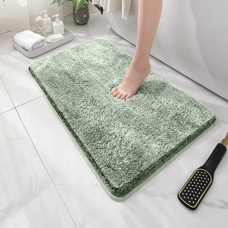 Ultra-Soft Plush Floor Mat ā Non-Slip Water-Absorbent Rug for Bathroom, Bedroom & Living Room