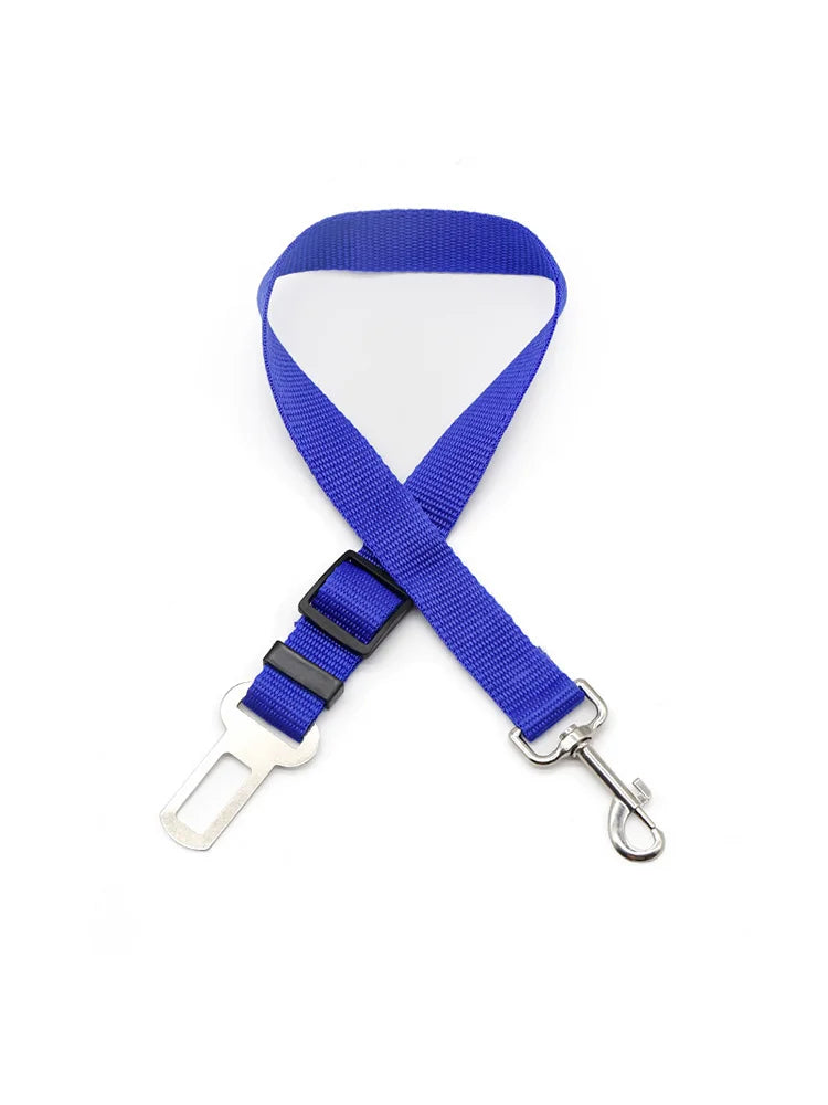 Pet Dog & Cat Car Seat Belt & Safety Harness – Travel Protector with Breakaway Dog Leash