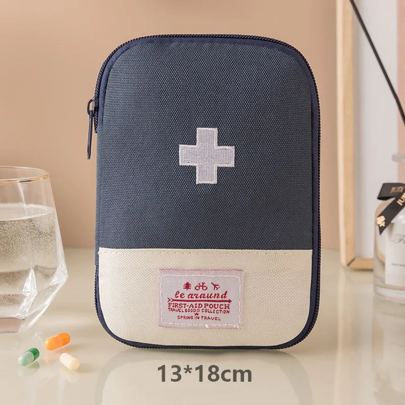 First Aid Kit Pouch – Home Medicine Storage & Emergency Survival Bag for Outdoor Travel and Rescue