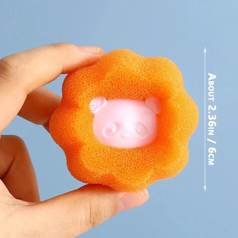 Reusable Laundry Balls Pet Hair Collector โ Washing Machine Lint & Fur Remover for Clothes