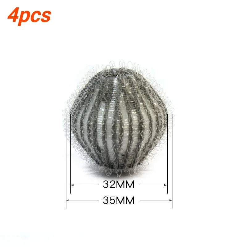 2 or 4pcs Reusable Pet Hair Remover Laundry Balls – Clothes Hair Catcher & Washing Machine Filter