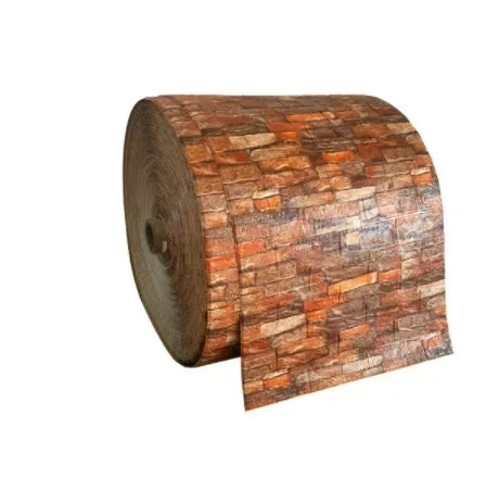 70cm x 2m 3D Soft Foam Brick Wallpaper Sticker Roll – DIY Self-Adhesive Decorative Wall Paper for Living Room, Kitchen & Bathroom