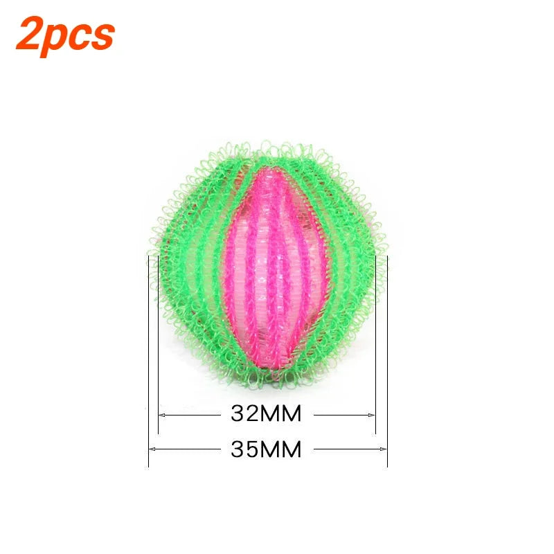 2 or 4pcs Reusable Pet Hair Remover Laundry Balls – Clothes Hair Catcher & Washing Machine Filter