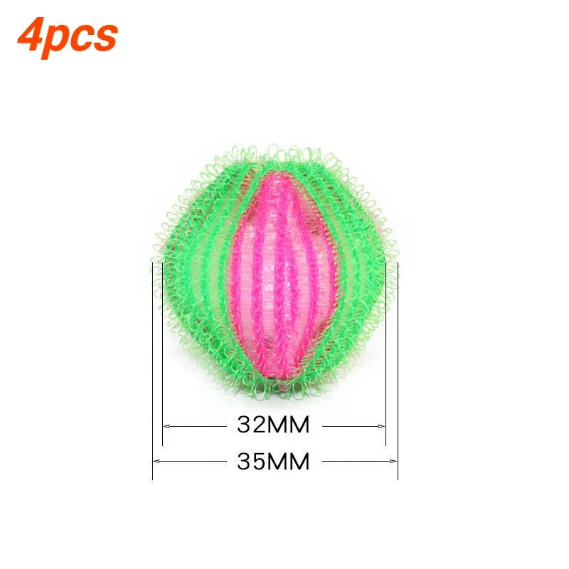 2 or 4pcs Reusable Pet Hair Remover Laundry Balls – Clothes Hair Catcher & Washing Machine Filter