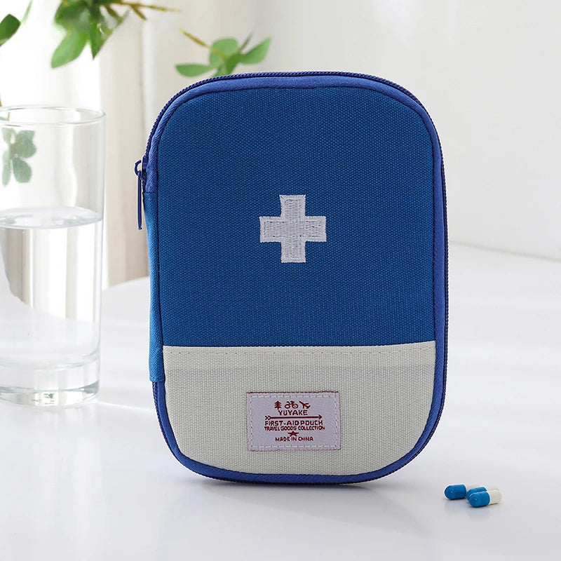 First Aid Kit Pouch – Home Medicine Storage & Emergency Survival Bag for Outdoor Travel and Rescue