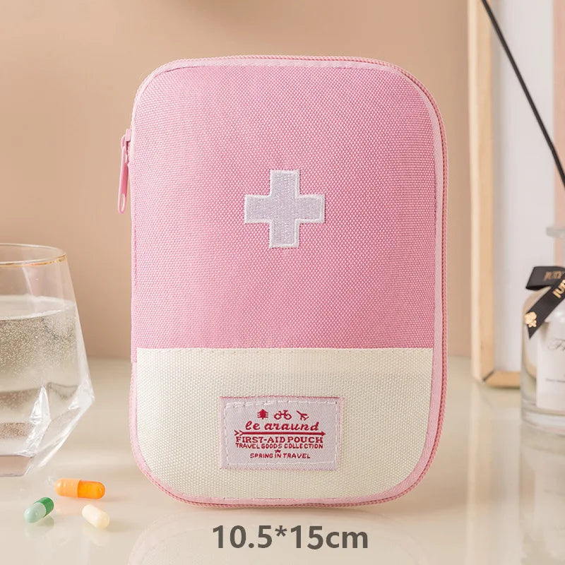First Aid Kit Pouch – Home Medicine Storage & Emergency Survival Bag for Outdoor Travel and Rescue