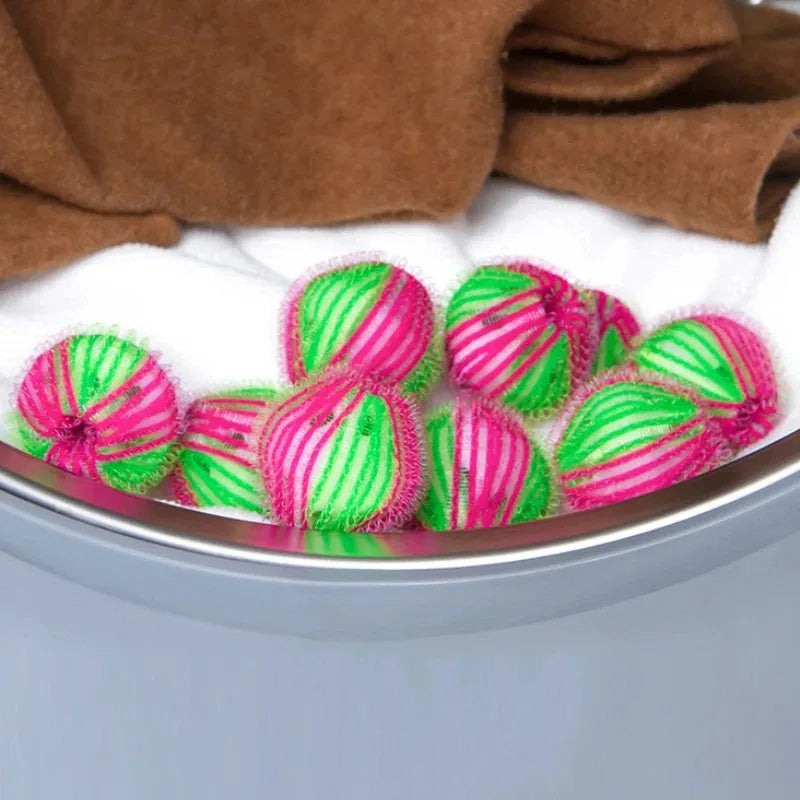 2 or 4pcs Reusable Pet Hair Remover Laundry Balls – Clothes Hair Catcher & Washing Machine Filter
