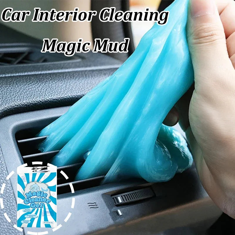 1PC Dust Removal Gel – Magic Clay Cleaning Tool for Car Interior, Keyboard & Household Dust