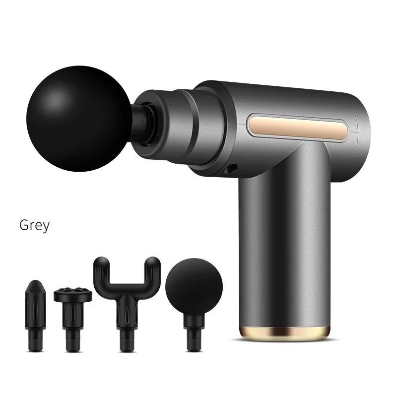 Massage Gun Muscle Relaxation Massage Equipment Neck Membrane Rob Cervical Spine Massage Instrument Mini Fascia Gun Wireless