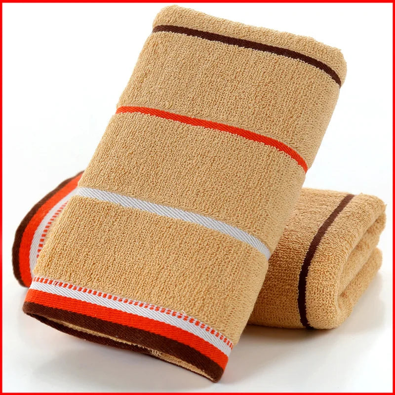 1PC Thickened Absorbent Bath Towel – Soft Face Towel for Home Use