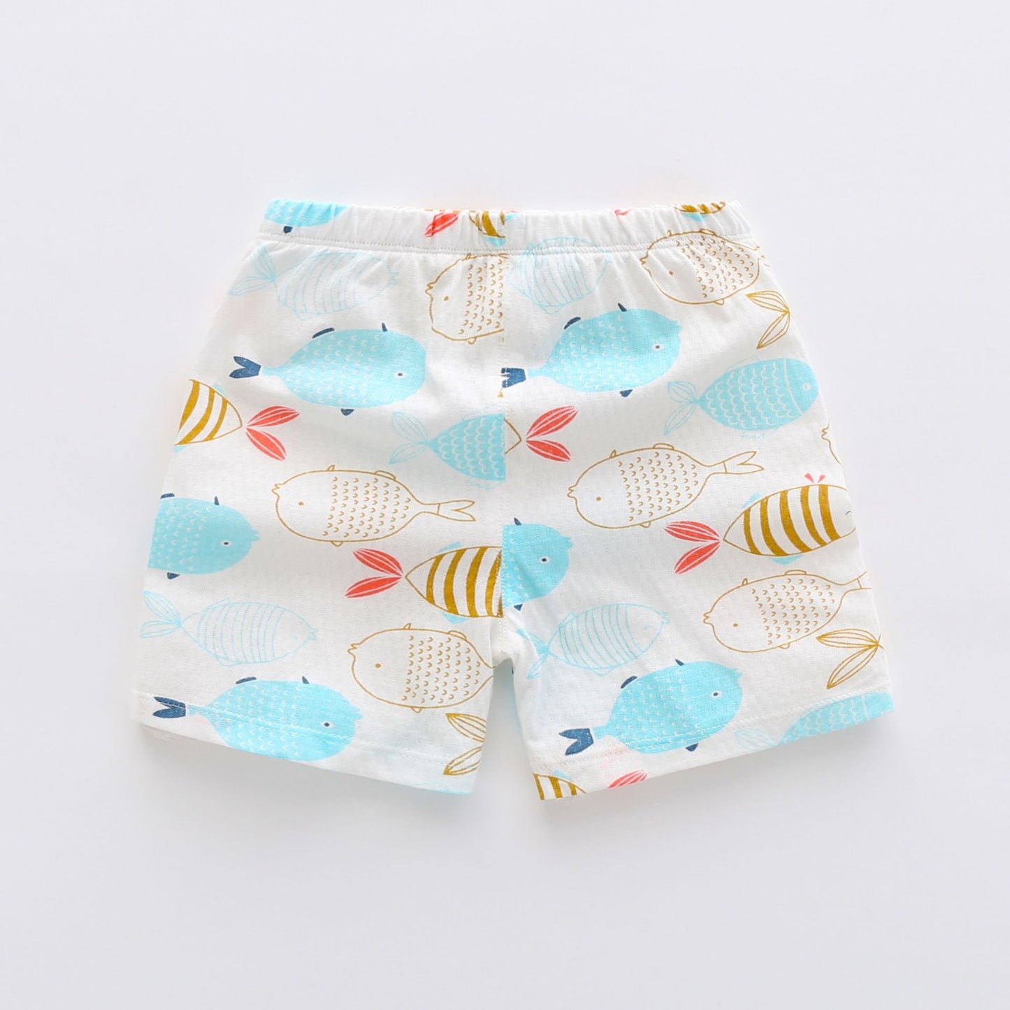 Boys Summer Cotton Thin Open Crotch Shorts