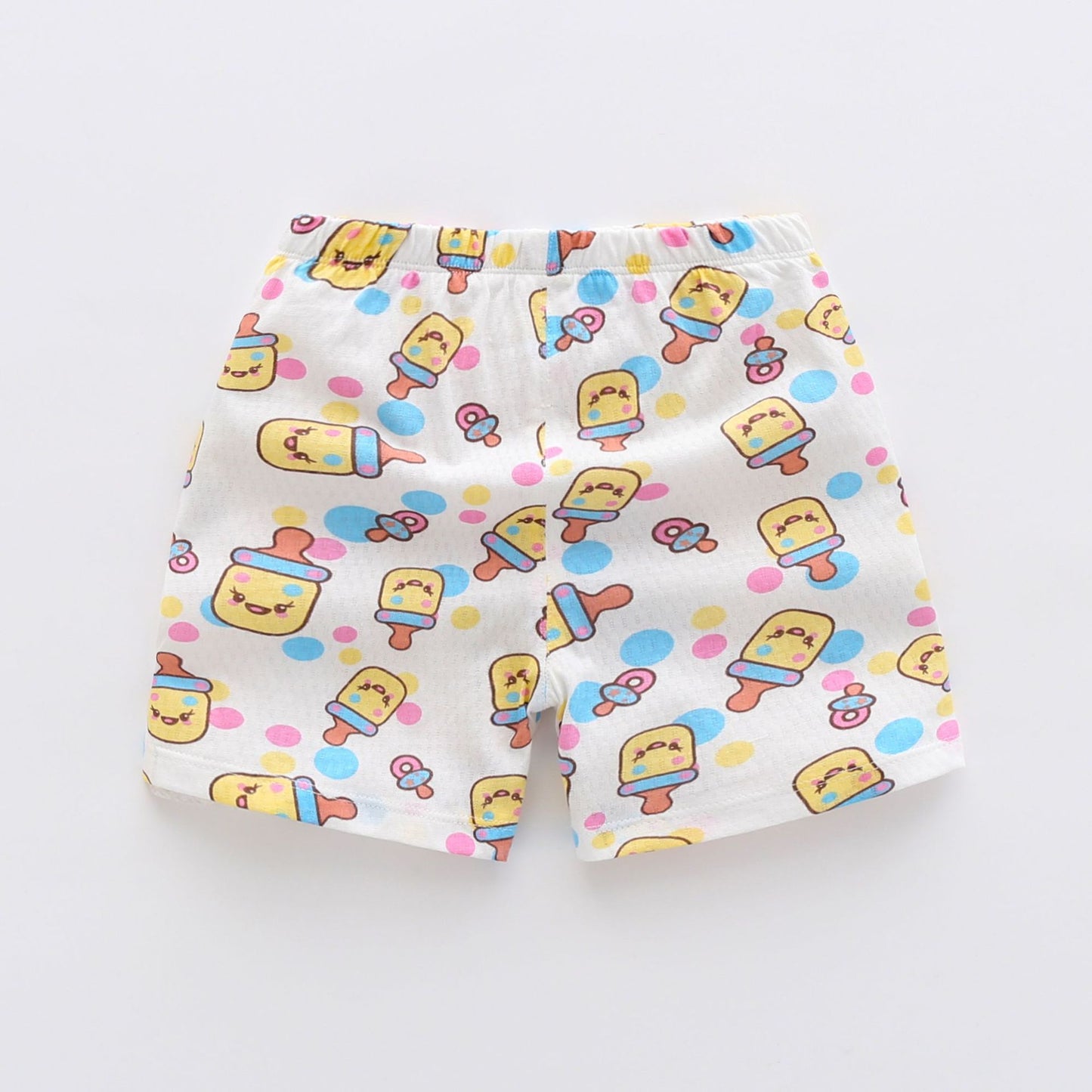 Boys Summer Cotton Thin Open Crotch Shorts