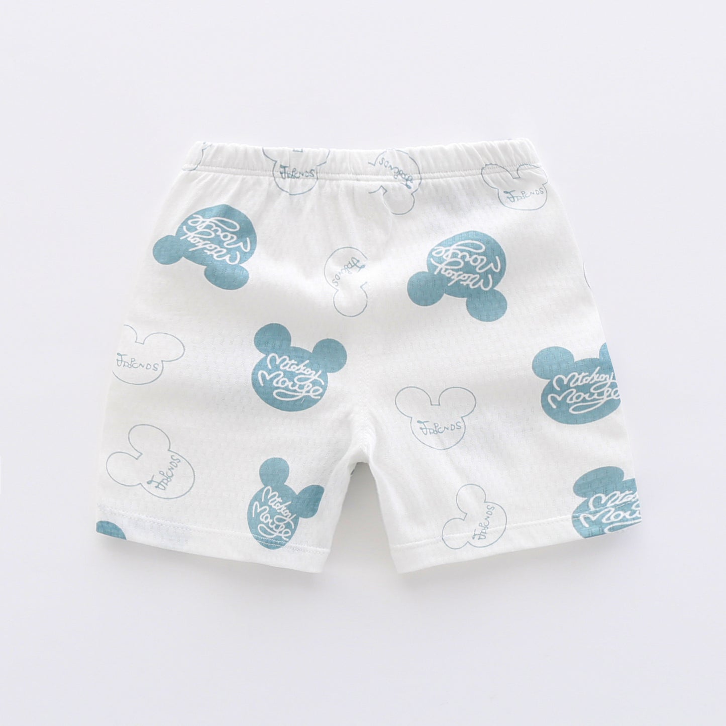 Boys Summer Cotton Thin Open Crotch Shorts