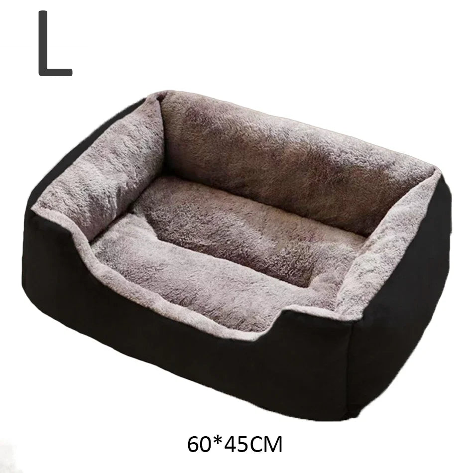 Cozy Pet Bed for Cats & Dogs – Soft Cushioned Basket & Habitat for Pets
