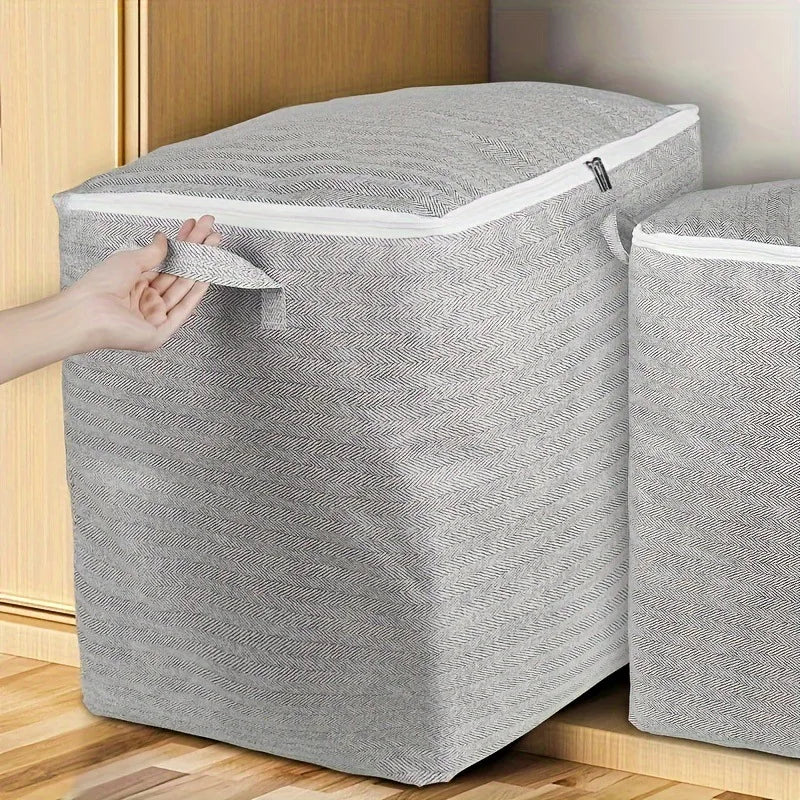 Large Capacity Moisture-Proof Storage Bag – Portable Organizing Moving & Clothing Packing Bag for Home