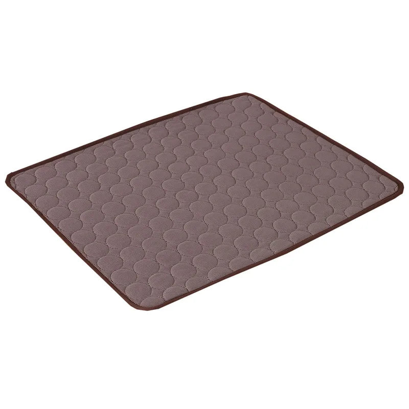 Dog & Cat Cooling Mat – Extra Large Summer Pet Cooling Bed & Ice Pad Blanket