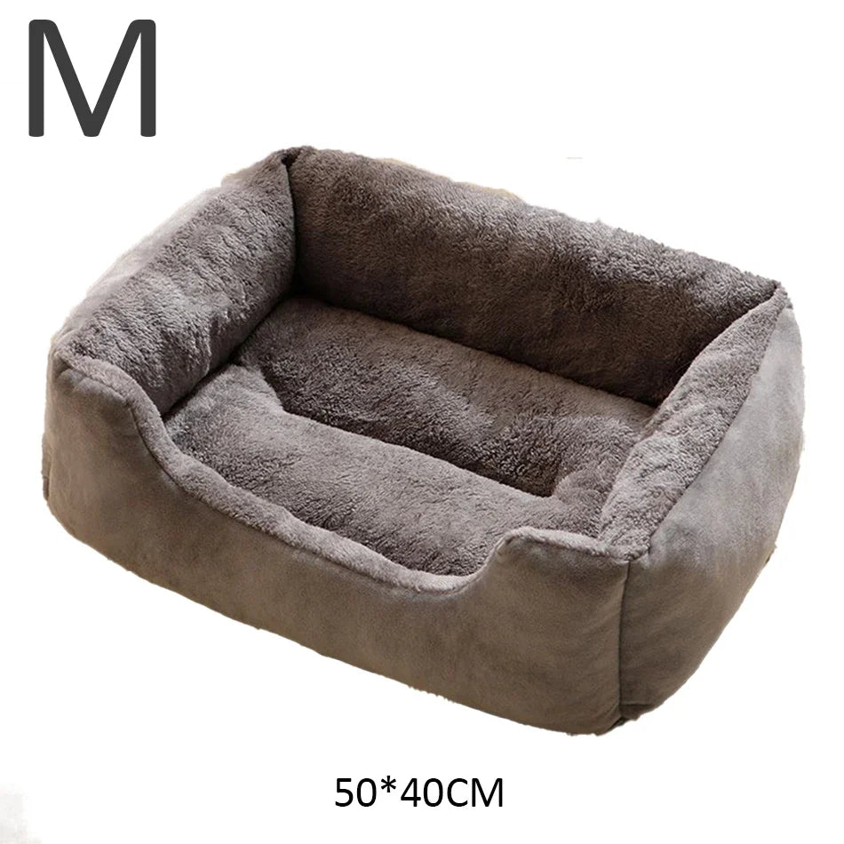 Cozy Pet Bed for Cats & Dogs – Soft Cushioned Basket & Habitat for Pets