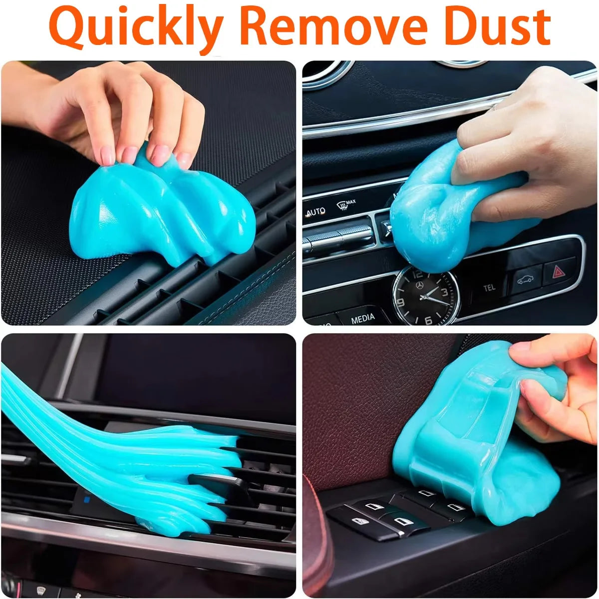 Car Cleaning Adhesive Air Outlet Dashboard Interior Cleaning Magic Mud Universal Home Keyboard Desktop Cleaning Magic Mud