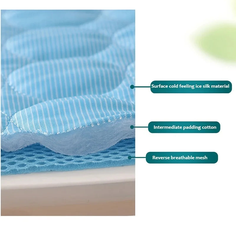 Dog & Cat Cooling Mat – Extra Large Summer Pet Cooling Bed & Ice Pad Blanket