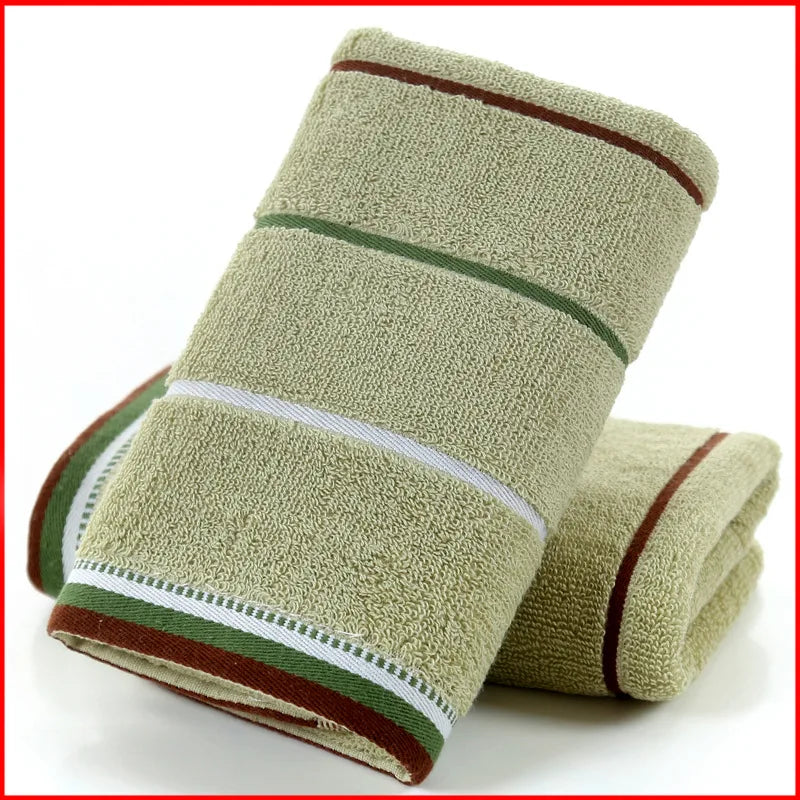 1PC Thickened Absorbent Bath Towel – Soft Face Towel for Home Use