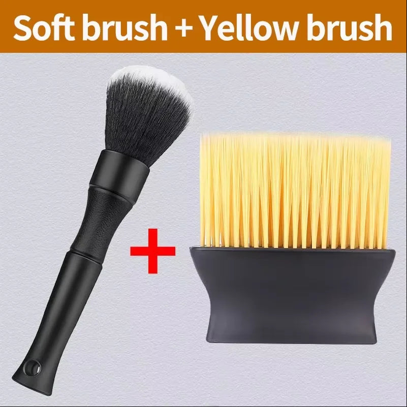 1 PC Car Air Outlet Cleaning Brush – Dashboard & Air Conditioner Dust Sweeping Tool for Auto & Home