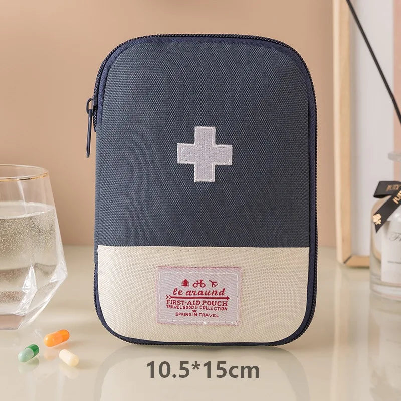 First Aid Kit Pouch – Home Medicine Storage & Emergency Survival Bag for Outdoor Travel and Rescue
