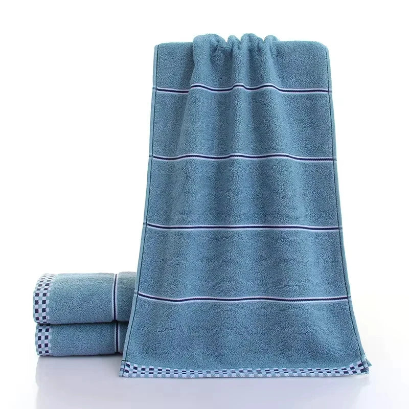 1PC Thickened Absorbent Bath Towel – Soft Face Towel for Home Use
