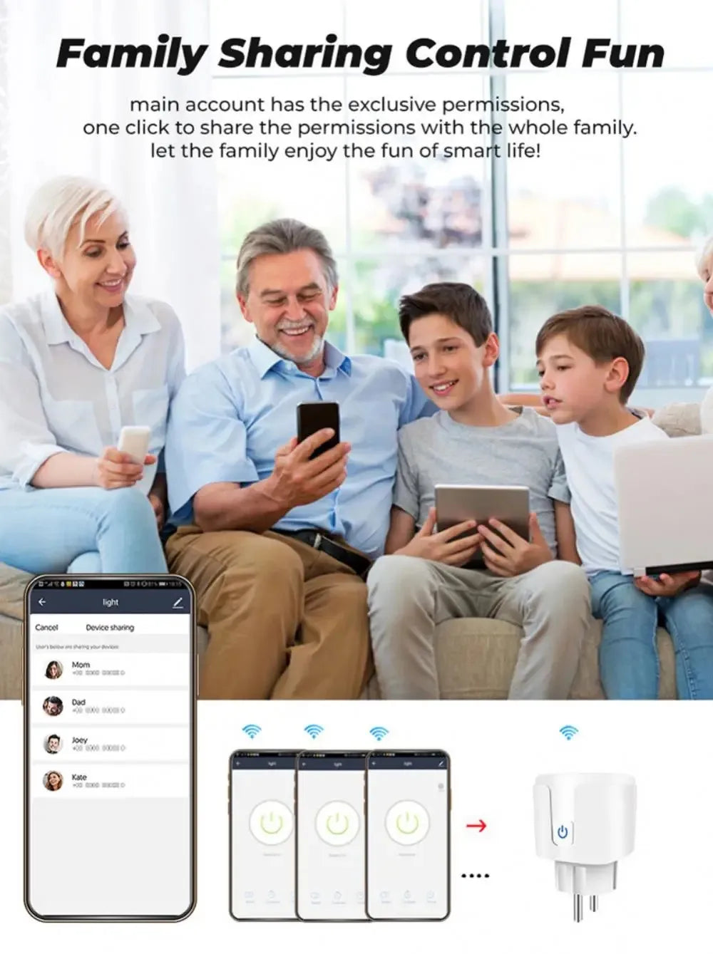 Tuya Smart Plug Zigbee EU 16A/20A – Smart Socket with Power Monitor, Timing & Voice Control (Alexa & Google Home Compatible)