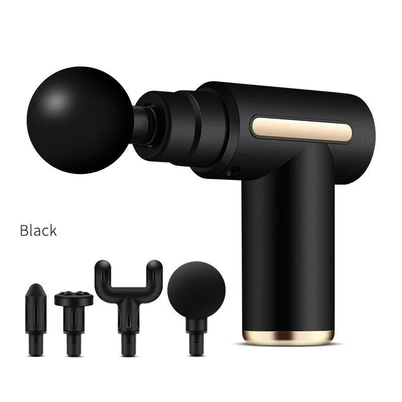Massage Gun Muscle Relaxation Massage Equipment Neck Membrane Rob Cervical Spine Massage Instrument Mini Fascia Gun Wireless
