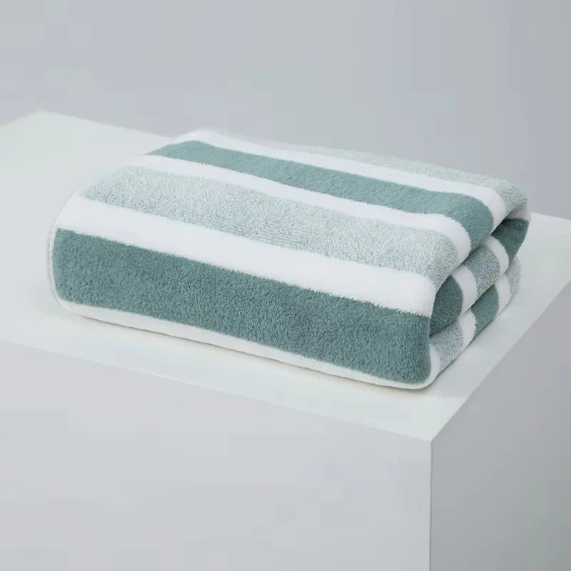 1PC Thickened Absorbent Bath Towel – Soft Face Towel for Home Use