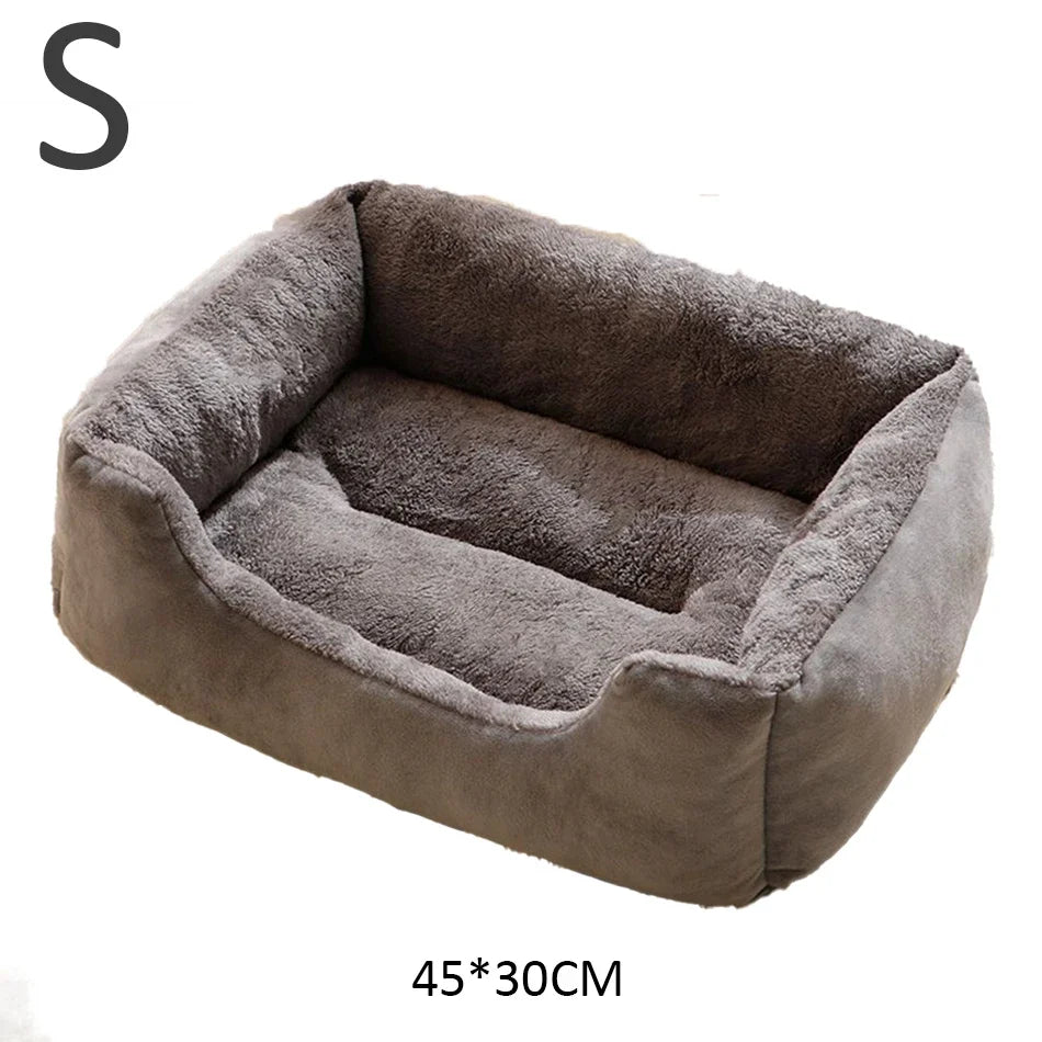 Cozy Pet Bed for Cats & Dogs – Soft Cushioned Basket & Habitat for Pets
