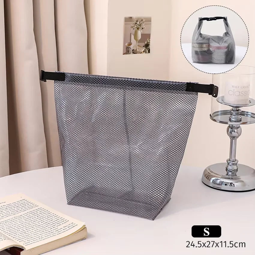 Waterproof Drawstring Storage Bag – Large Capacity Fitness, Swimming & Toiletries Organizer for Men & Women