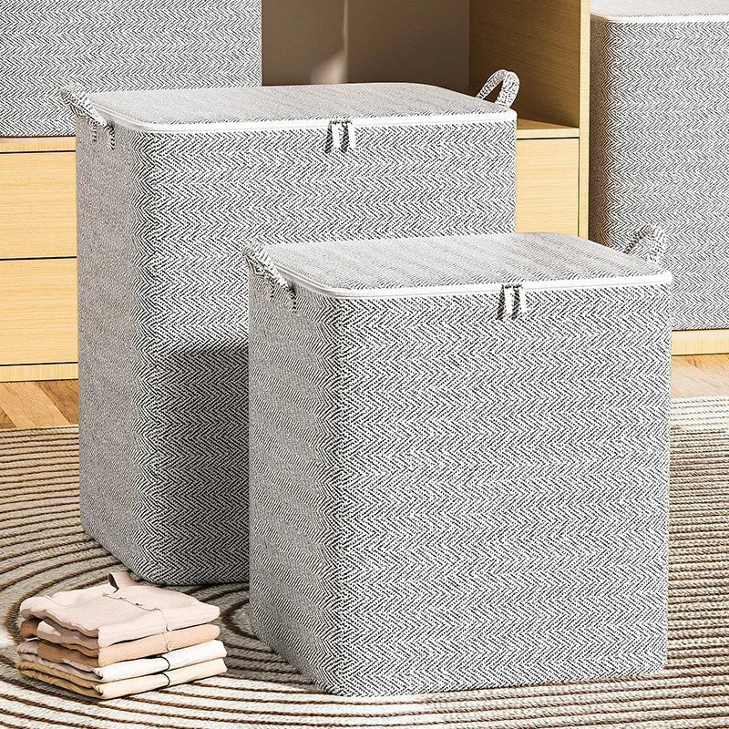 Large Capacity Moisture-Proof Storage Bag – Portable Organizing Moving & Clothing Packing Bag for Home