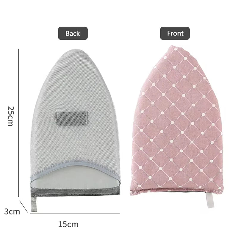 1PC Fabric Handheld Ironing Board with Insulated Gloves – Small Home Ironing Tray for Household Use