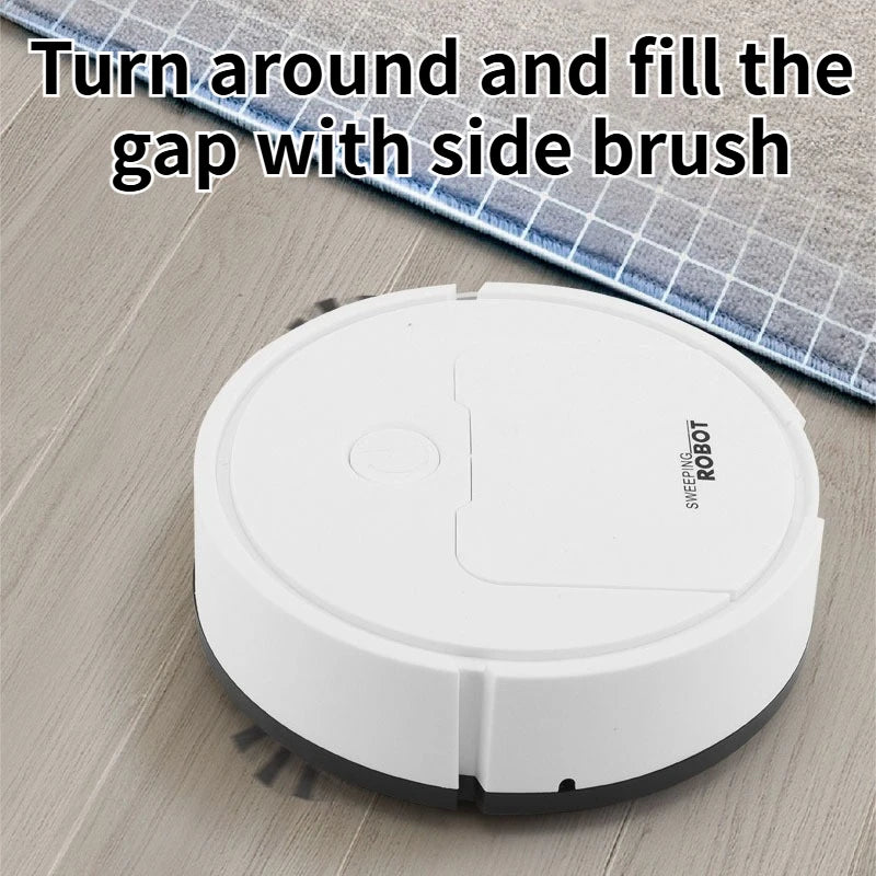 3-in-1 Intelligent Suction Sweeping Mop Robot – Automatic Mini Vacuum Cleaner for Lazy Home Cleaning