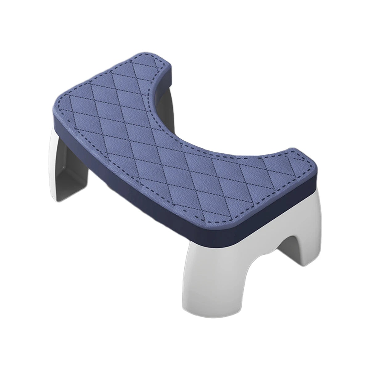 1PC Thick Anti-Slip Toilet Stool - Ergonomic Squatting Footstool for Bathroom, Adult Squat Potty