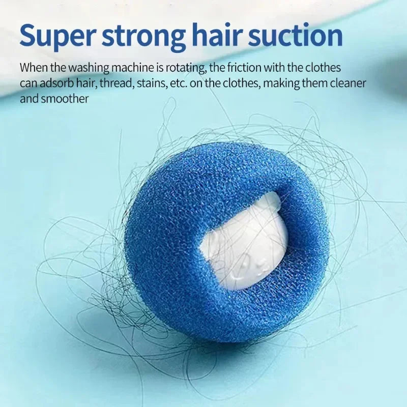 Reusable Laundry Balls Pet Hair Collector – Washing Machine Lint & Fur Remover for Clothes