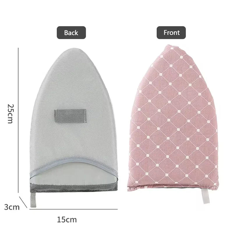 1PC Fabric Handheld Ironing Board with Insulated Gloves – Small Home Ironing Tray for Household Use