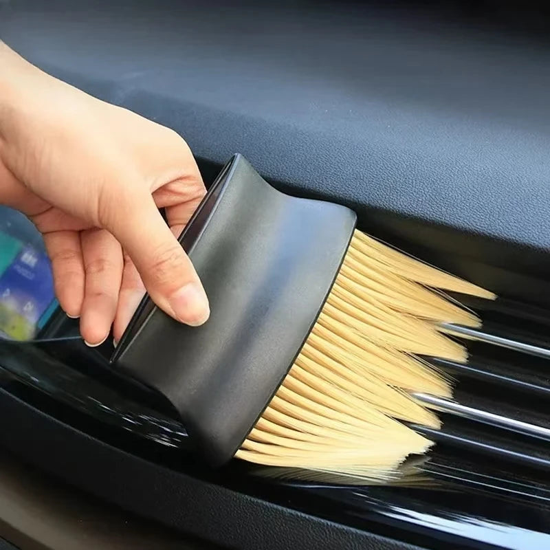 1 PC Car Air Outlet Cleaning Brush – Dashboard & Air Conditioner Dust Sweeping Tool for Auto & Home