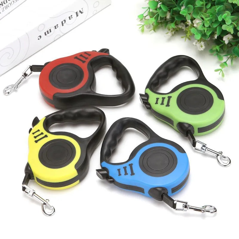 Automatic retractable towing rope for cats, dogs, and other pets to go out and play, upgraded to be more portable