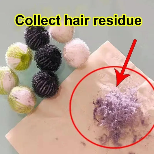 2 or 4pcs Reusable Pet Hair Remover Laundry Balls – Clothes Hair Catcher & Washing Machine Filter