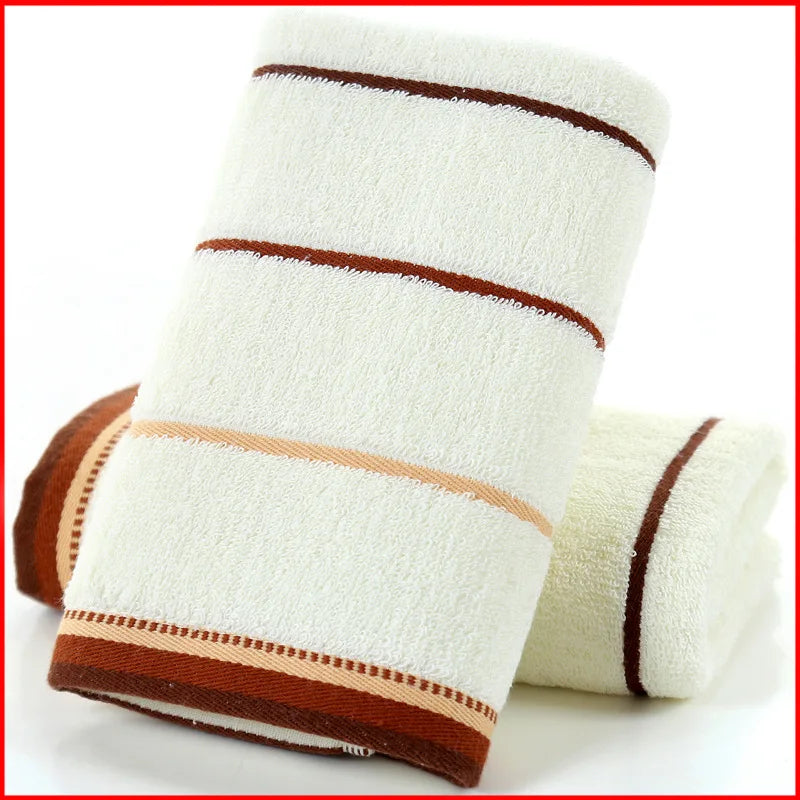 1PC Thickened Absorbent Bath Towel – Soft Face Towel for Home Use