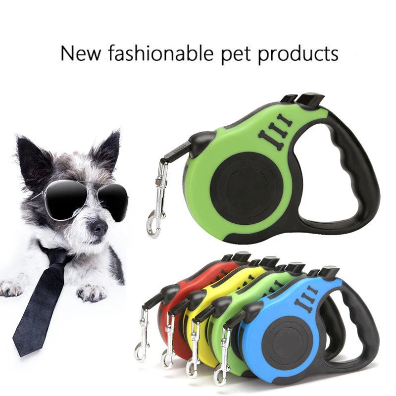 Automatic retractable towing rope for cats, dogs, and other pets to go out and play, upgraded to be more portable