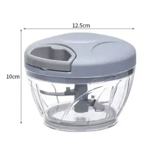 Manual Ginger & Garlic Grinder – Multifunctional Handheld Vegetable & Meat Chopper