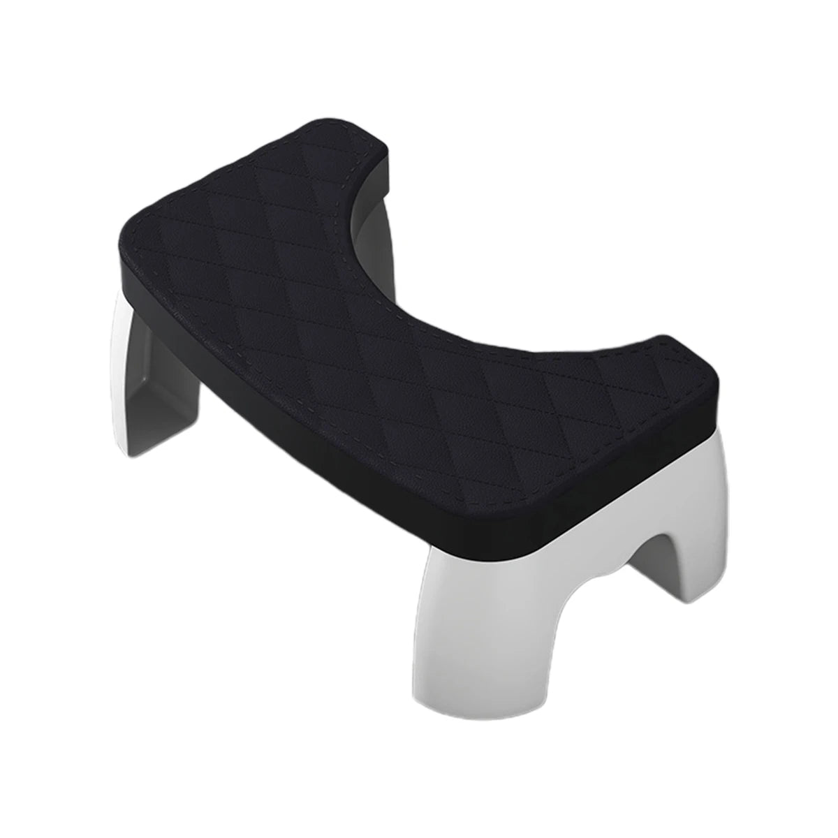 1PC Thick Anti-Slip Toilet Stool - Ergonomic Squatting Footstool for Bathroom, Adult Squat Potty