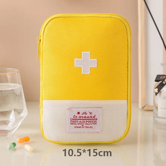 First Aid Kit Pouch – Home Medicine Storage & Emergency Survival Bag for Outdoor Travel and Rescue