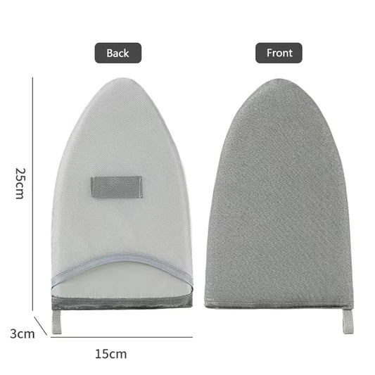1PC Fabric Handheld Ironing Board with Insulated Gloves – Small Home Ironing Tray for Household Use
